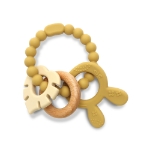 Silicone and Beech Teether RABIT